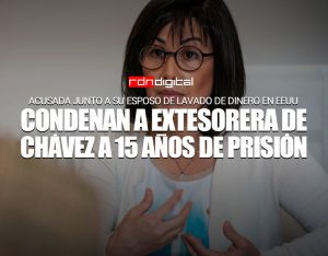 Condenan a extesorera de Chávez