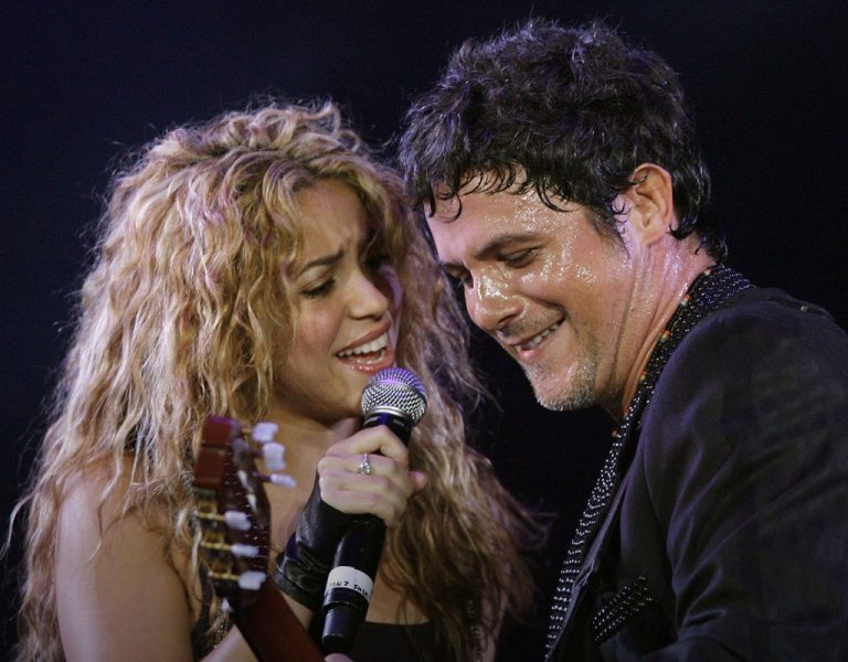 Shakira y Alejandro Sanz