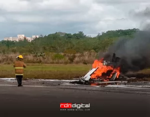 accidente aéreo