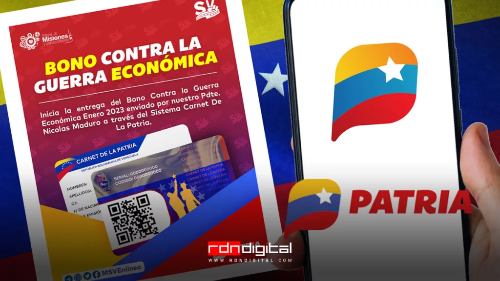 bonos del Carnet de la Patria