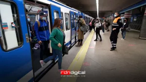 suicidio en el Metro de Santiago de Chile