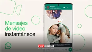 mensajes de video en WhatsApp