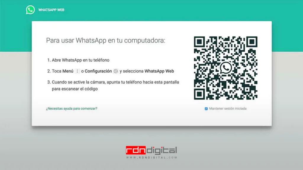 inicio de sesión de WhatsApp