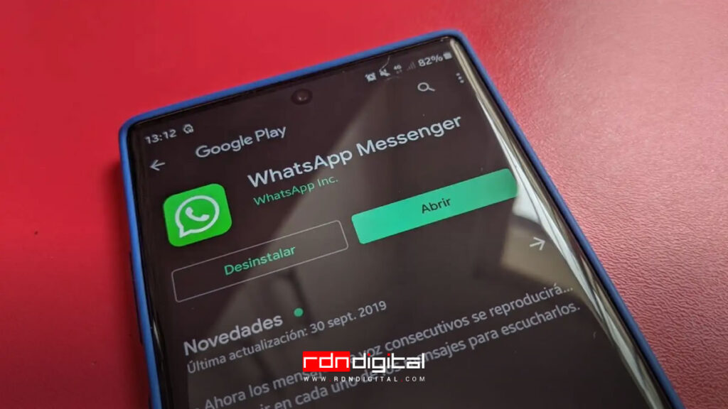 actualización WhatsApp