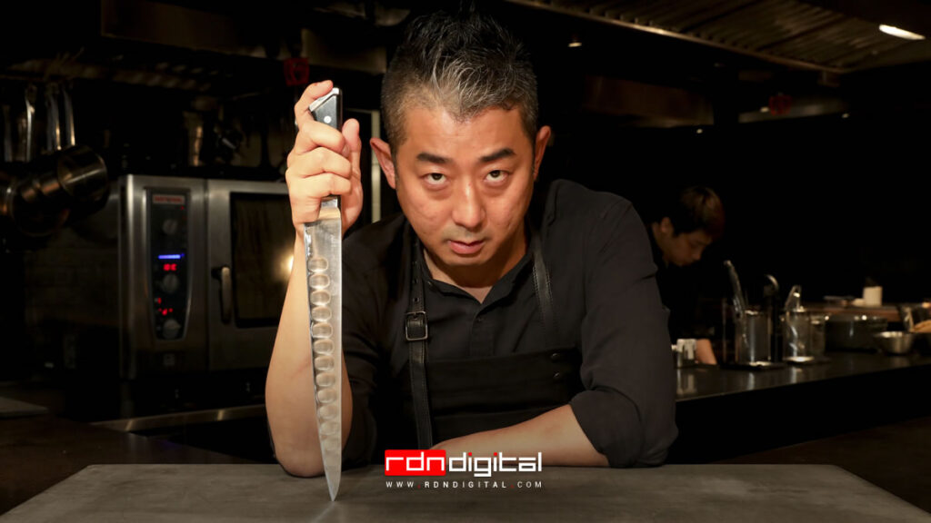 chef japonés wagyū