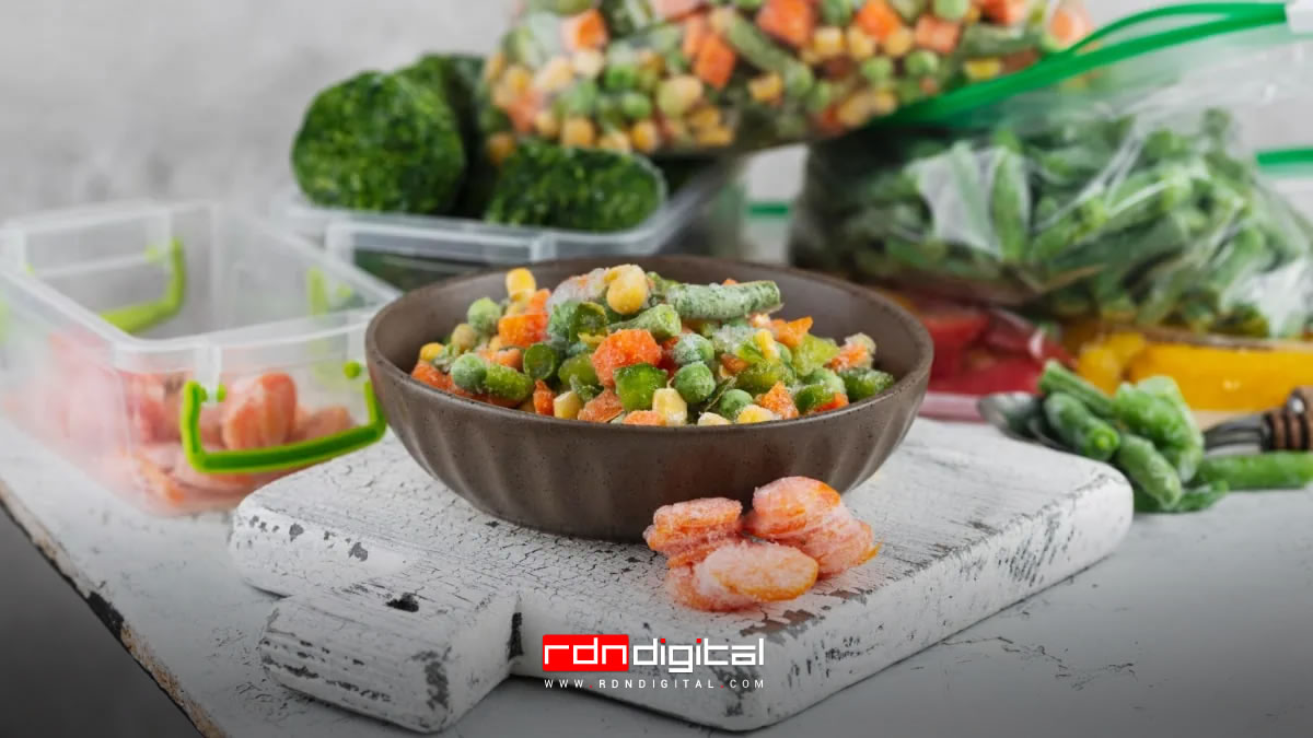 verduras congeladas vs frescas