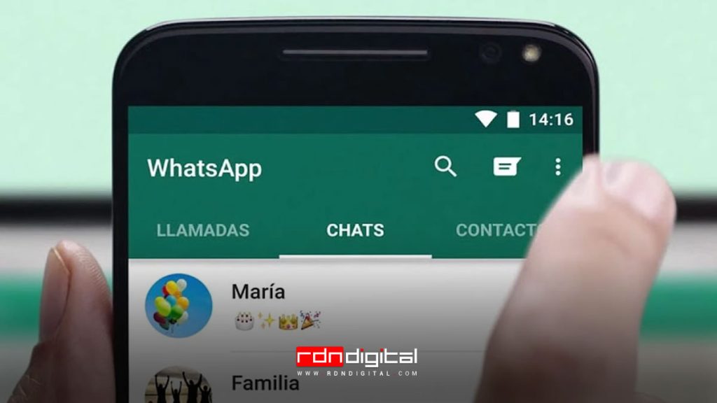 borrador de mensajes en WhatsApp