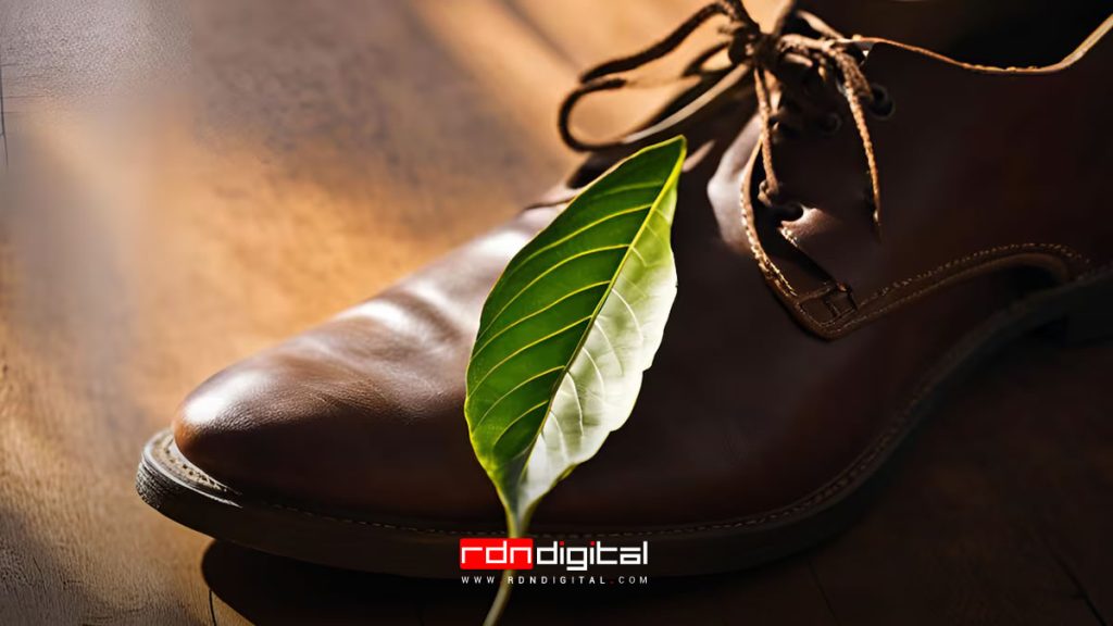 hoja de laurel en el zapato