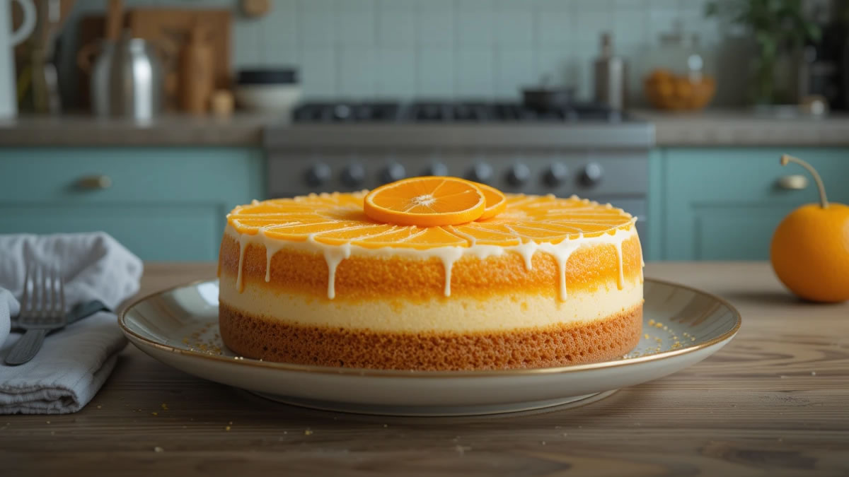 La torta de naranja que harás en minutos con 5 ingredientes