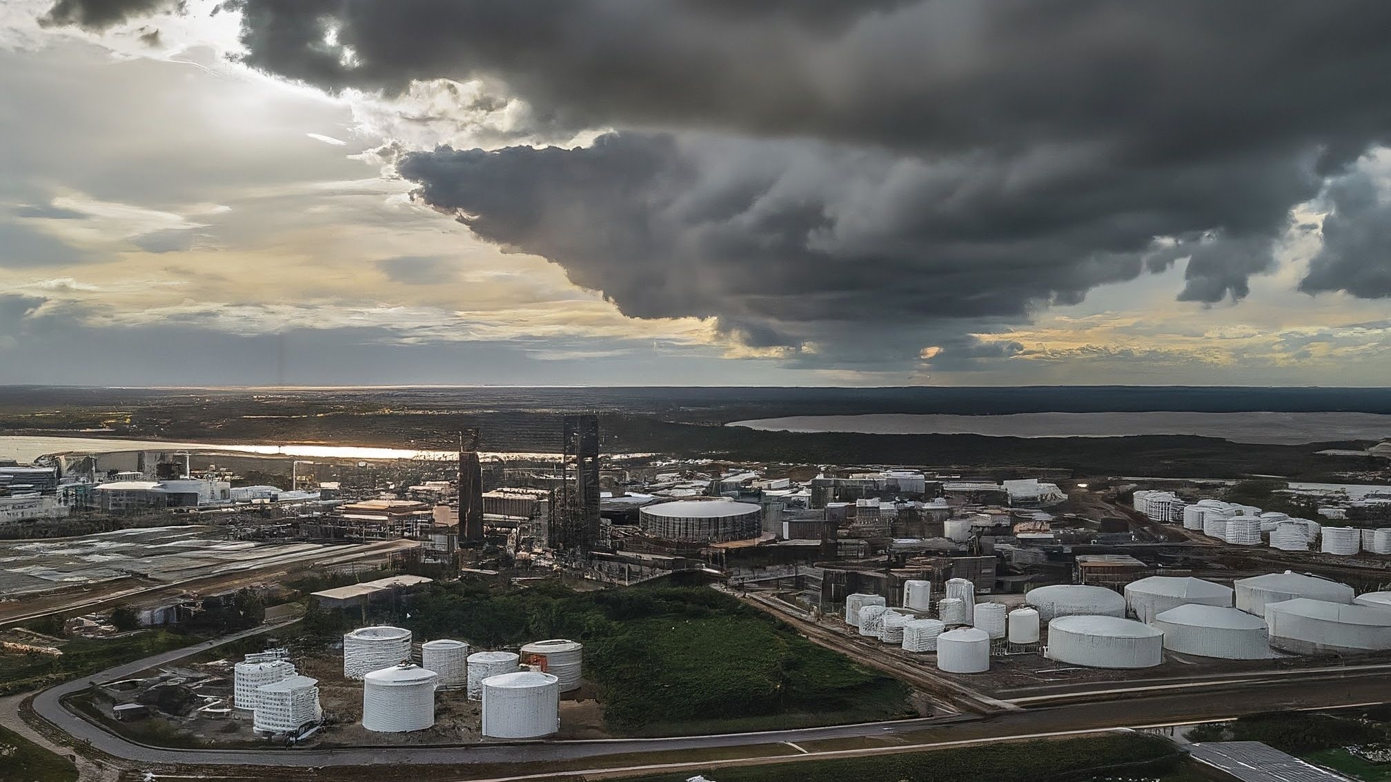 Incendio Refinería Esmeraldas