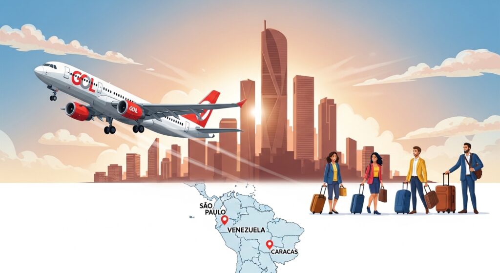Vuelos Sao Paulo Caracas